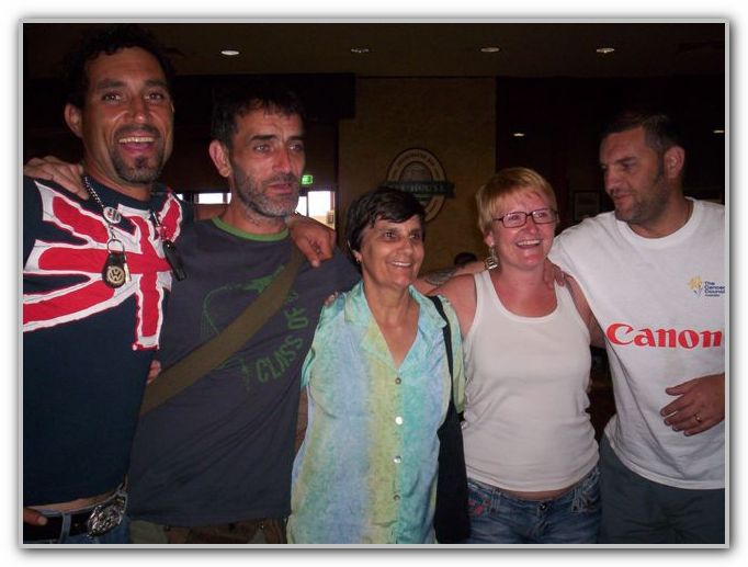 FJ Stuart Mum Karen and DJ at Airport Feb 17th 2007 1